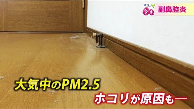 汚染物質やホコリが原因になることも