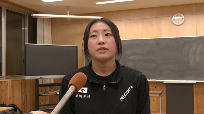 「本音を言えることが納得の作品につながっている」と語る高橋果穂さん