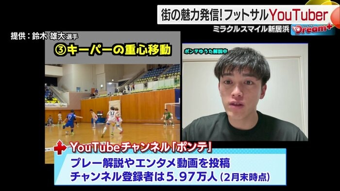 プロ選手ならではのプレー解説