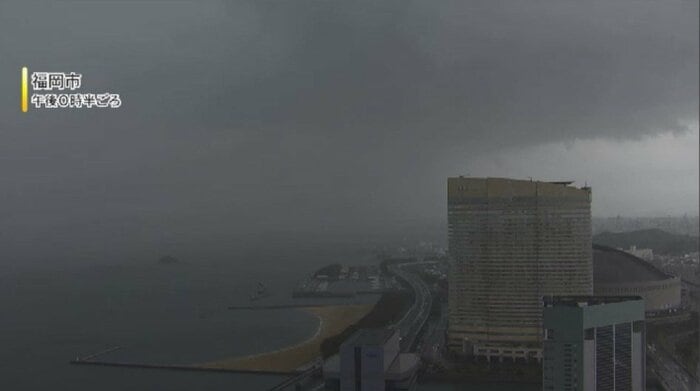 福岡市(14日午後0時半ごろ)
