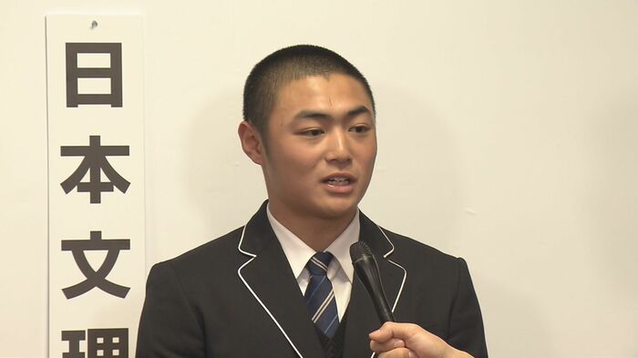 日本文理　渡部倖成 主将