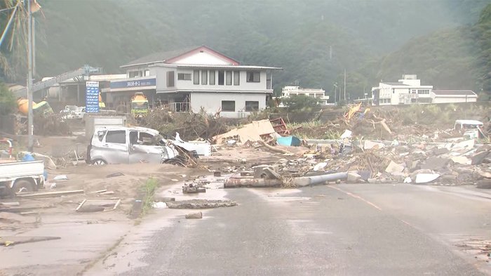 死者52人 熊本また激しい雨 九州から関東 8日にかけ警戒