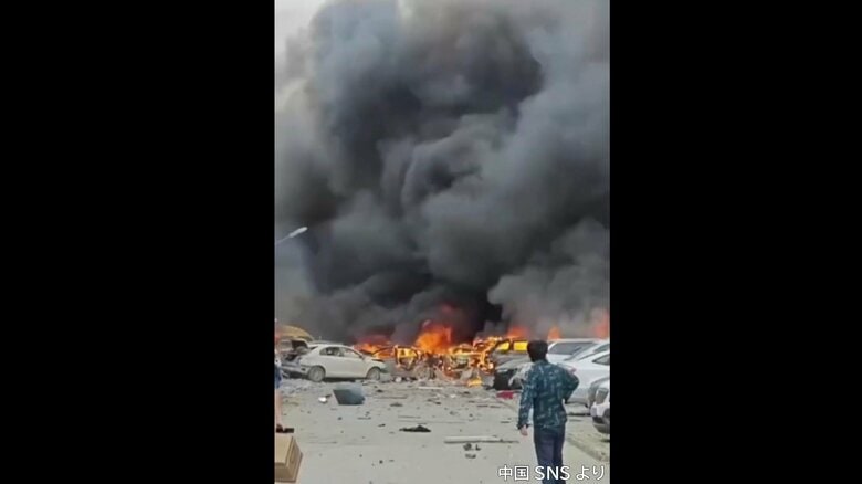 中国・山西省の集合住宅で爆発…1人死亡21人負傷　大量の黒煙とともに炎が激しく噴き出る映像も｜FNNプライムオンライン