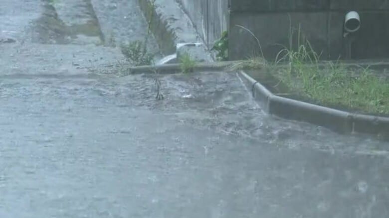 1時間70.5ミリ…加賀市中津原で観測史上最大の雨 金沢市でもアンダーパス6カ所が冠水し一時通行止め｜FNNプライムオンライン