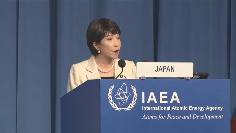 高市科学技術相が中国に反論　処理水めぐり「事実に基づかない発信」　IAEA総会｜FNNプライムオンライン
