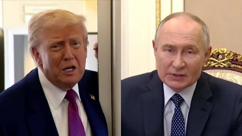 トランプ大統領が19日にプーチン大統領と電話会談へ　「停戦が実現し、戦争が終結することを願う」｜FNNプライムオンライン