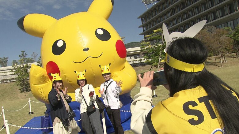 「ポケモンGO」一色に包まれた3日間！リアルイベントに国内外から3万人参加 長崎市内は賑わいと混雑｜FNNプライムオンライン