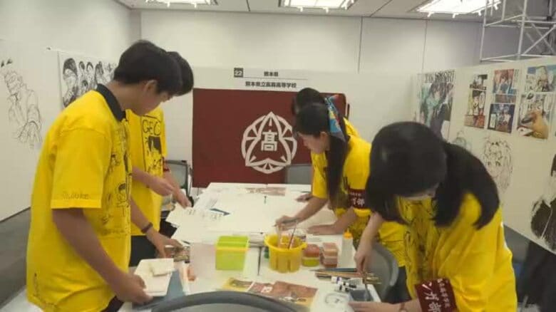 まんが甲子園「逆境をばねに」熊本のペン児も参加【高知】｜FNNプライムオンライン