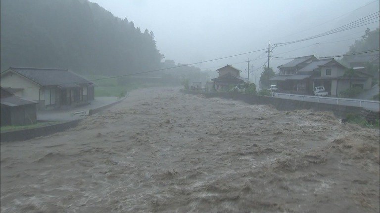 日田市内に大きな爪痕を残した九州北部豪雨