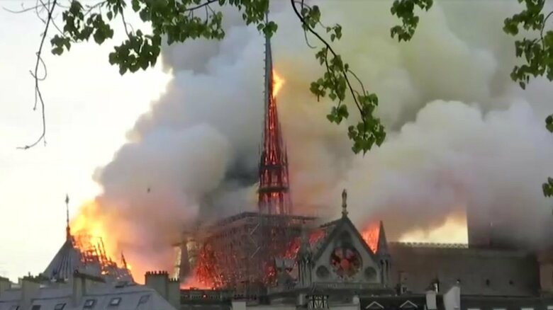 2019年4月に起きた火災