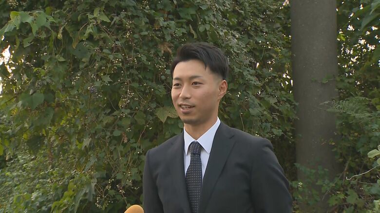 男性を発見した高野翔斗さん