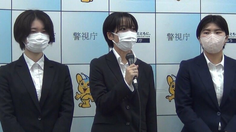 動画作成に携わった女子大学生ら