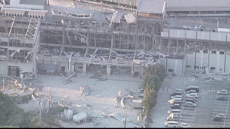 イオンモール熊本で爆発