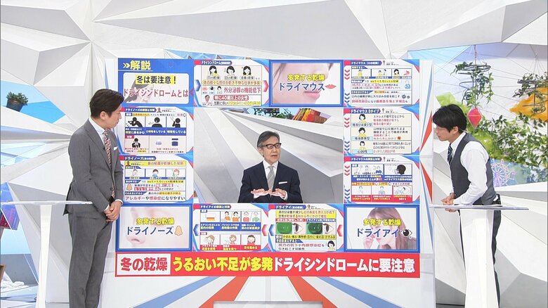 ドライマウス研究会　斎藤一郎 代表（中央）
