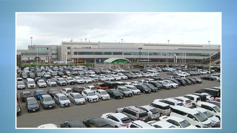 9月の駐車場の様子