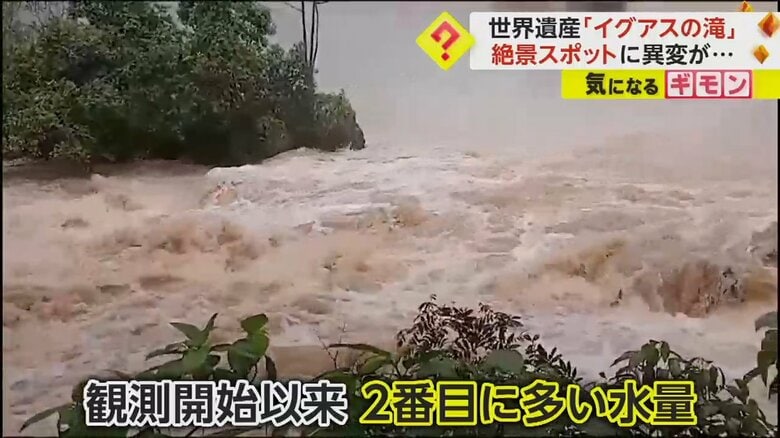 観測開始以来、2番目に多い水の量だということだ