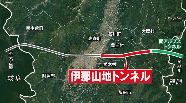 伊那山地トンネル