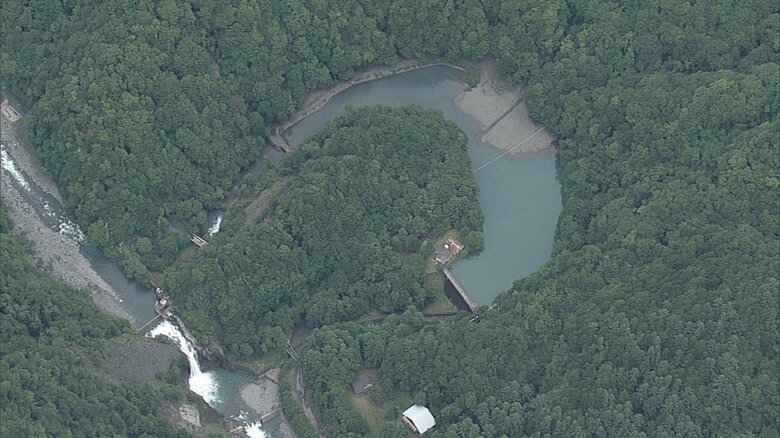 田代ダム（静岡市葵区）
