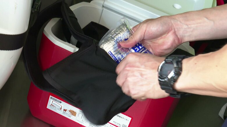 救急隊員の熱中症対策は「保冷剤」だ