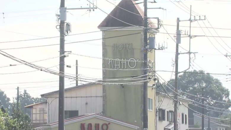 従業員とみられる女性遺体が見つかった宿泊施設