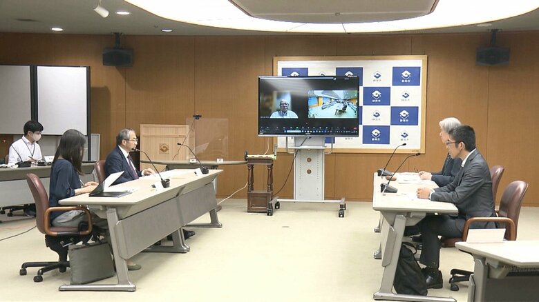 静岡市のリニア事業影響評価協議会（2023年10月）