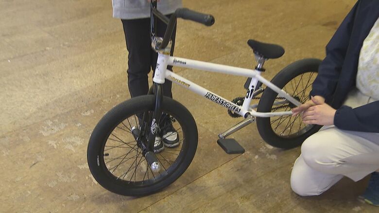 結生くんの愛車　カナダのBMXブランドが制作