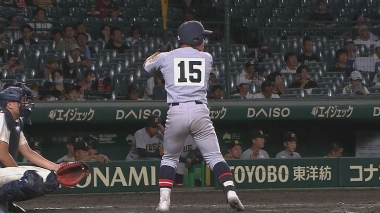8回　代打で登場した寺田選手