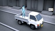 「止まれ！撃つぞ！」世田谷の住宅街で発砲　パトカーから追跡の軽トラック　荷台に警察官乗せ急発進　20歳の男を逮捕