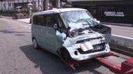【映像独自】5歳と7歳の女児死亡事故…防犯カメラ映像入手 母が運転の軽自動車がセンターラインはみ出しバスの正面に衝突 福岡市早良区