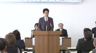 階氏 公明県本部大会で結束呼びかけ　「簗農水大臣は潔く辞任を」　岩手県盛岡市