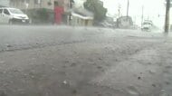 嶺北では横殴りの雨　4日明け方にかけ降り続く見込み　嶺北は記録的大雨で地盤ゆるみ土砂災害に厳重警戒を