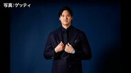 大谷翔平が3年連続4度目のMVP受賞！濃紺のスーツで晩さん会に登場…流ちょうな英語で家族に感謝