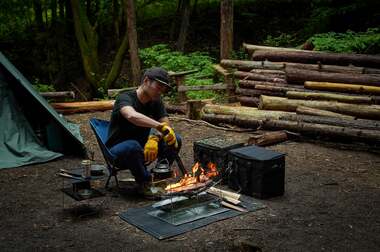 「NT Fire Stand」開発秘話。自然を傷付けない焚き火のために、ZEN Campsが1年以上かけてたどり着いた焚き火台