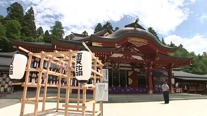 「夏詣」残り半年の無病息災を祈願　盛岡八幡宮でも限定の催し実施　岩手県盛岡市