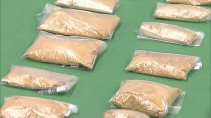 体内に隠して運び…“粉状の金”の密輸急増　12億円分を押収　すべて中国・香港から
