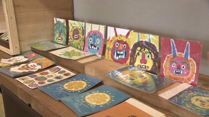 アートの発信拠点を表現者の交流の場に　心躍る色使いでふるさとを描くアーティストの挑戦【秋田発】