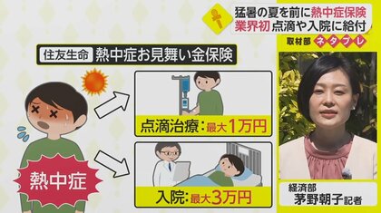 業界初の「熱中症保険」　入院で最大3万円給付　PayPayアプリから加入【ネタプレ経済部】