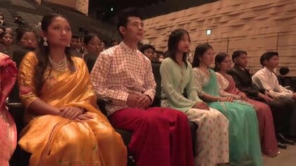 東南アジアから20人の留学生　釜石市の日本語学校で入学式　岩手県 　