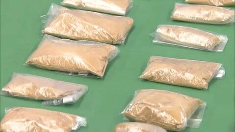 体内に隠して運び…“粉状の金”の密輸急増　12億円分を押収　すべて中国・香港から
