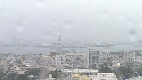 沖縄地方が梅雨入り　平年より6日早く　気象庁発表　5日から6日にかけて局地的に大雨の恐れ