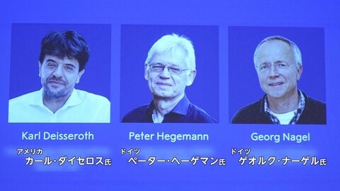 ノーベル生理学・医学賞3人に授与　脳神経疾患などの研究に貢献