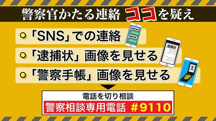 警察官をかたる連絡がきた場合に疑うポイント