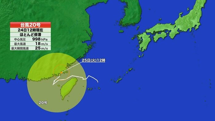 台風２０号