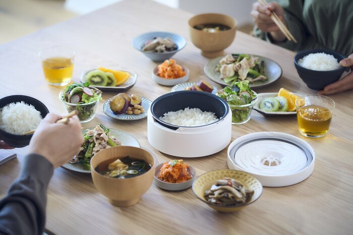 炊き立てを食卓に(画像提供:パナソニック)