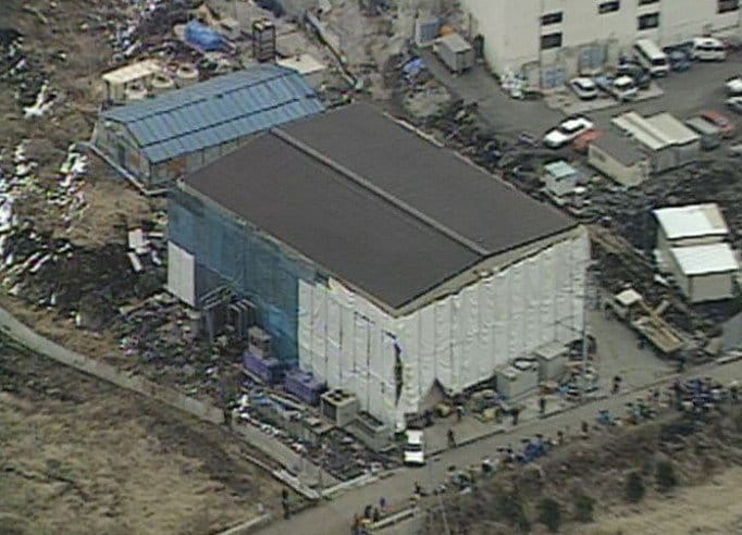 上九一色村の教団施設への家宅捜索 1995年