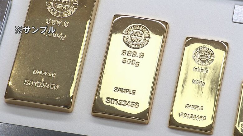 「金」価格高騰　過去最高額の2万3370円に　盛んな取引の一方、仏具店にも影響　大分｜FNNプライムオンライン