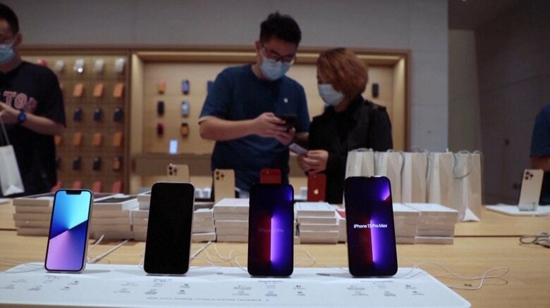 トランプ大統領がアップル・クックCEOに「iPhone生産をインドではなくアメリカで行ってほしい」と伝える｜FNNプライムオンライン