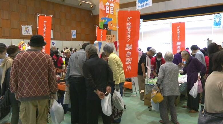 地震に大雨…長野から能登支援「出張輪島朝市」　被災した住民も石川県から訪れ特産品を販売　長野・佐久市｜FNNプライムオンライン