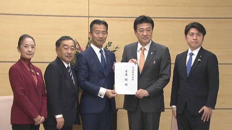 公明党が首相官邸に経済対策提言　幅広い所得層への現金給付・恒久的な食料品の消費税減税｜FNNプライムオンライン