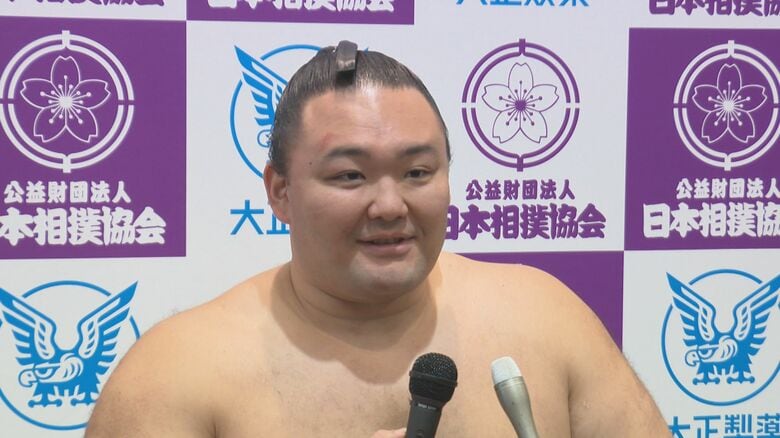 春巡業で大声援の朝乃山 インタビュー一問一答　｜FNNプライムオンライン